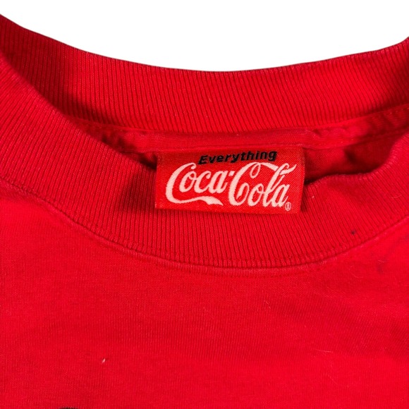VTG Coca Cola Polar Bear Atlanta 1998 Red T Shirt Sz L USA Made Collectible - Picture 6 of 8